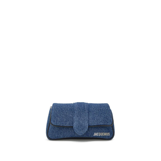 Jacquemus Blue Cotton Handbag