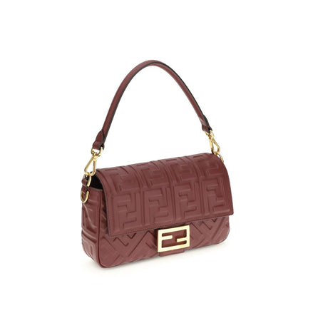 Fendi Baguette Red Shoulder Bag