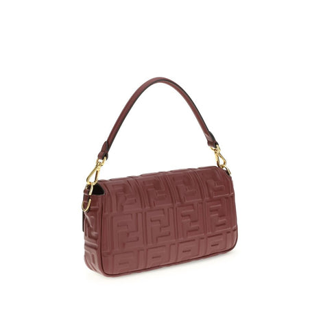Fendi Baguette Red Shoulder Bag