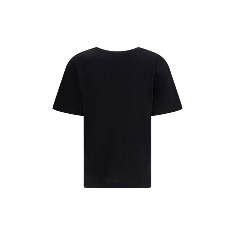 Valentino Garavani Black Cotton T-Shirt