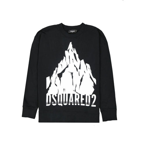 Dsquared² Black Cotton Sweatshirt