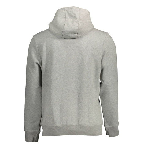 Napapijri Gray Cotton Hoodie