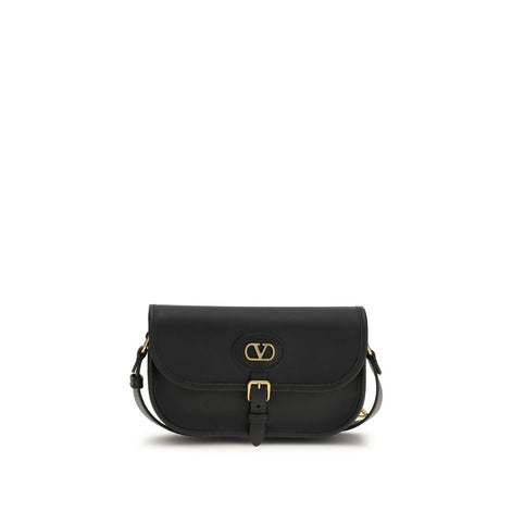 Valentino Garavani Antibes small Black Leather Shoulder Bag