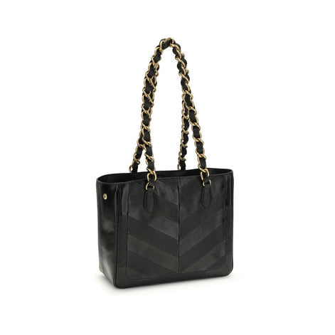 Valentino Garavani La Seine small Black Napa Leather Shoulder Bag