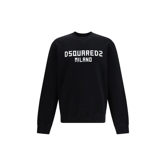 Dsquared² Black Cotton Sweatshirt