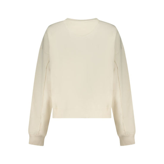 Guess Jeans White Cotton Women Sweatshirt