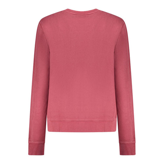 Guess Jeans Red Cotton Women Sweatshirt