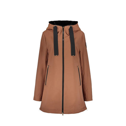 Herno Brown Polyester Shell Jacket