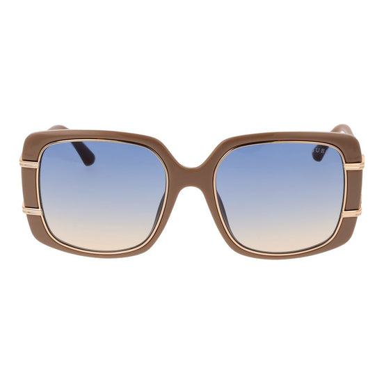 Guess Brown Metal & Plastic Sunglasses