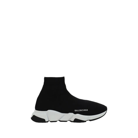 Balenciaga Black Elastane Athletic Sneakers