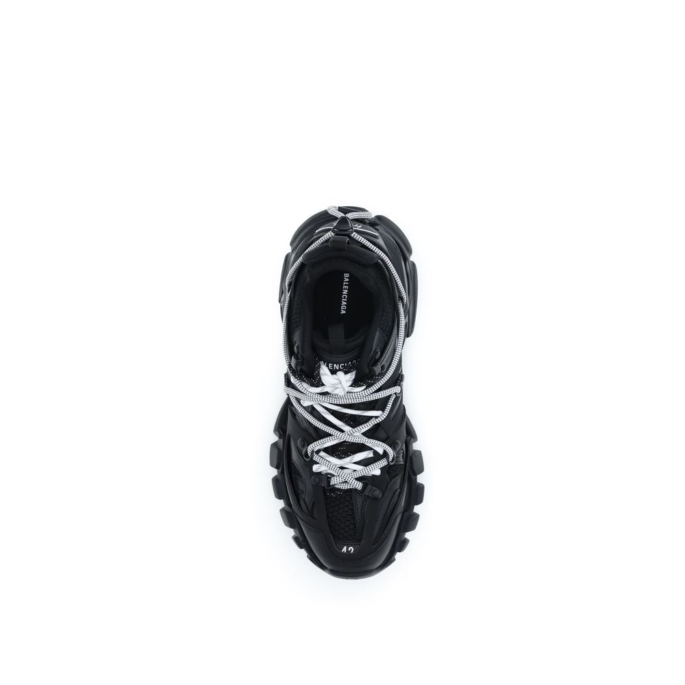 Balenciaga Black Polyethylene Athletic Sneakers