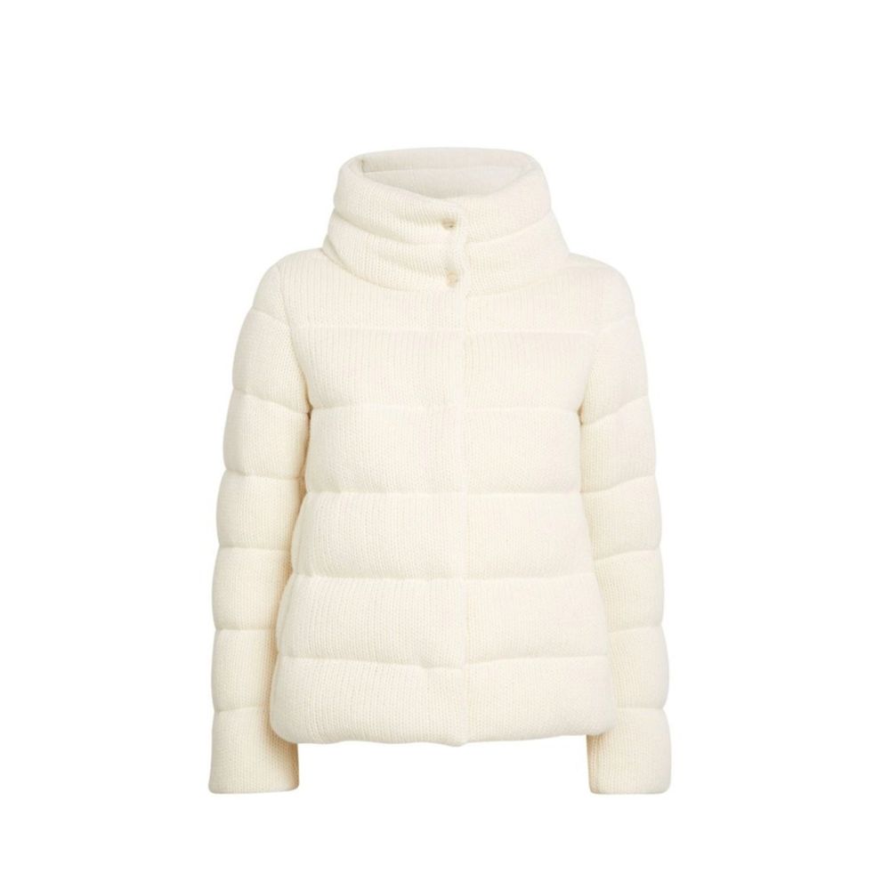 Herno White Fibers Coat