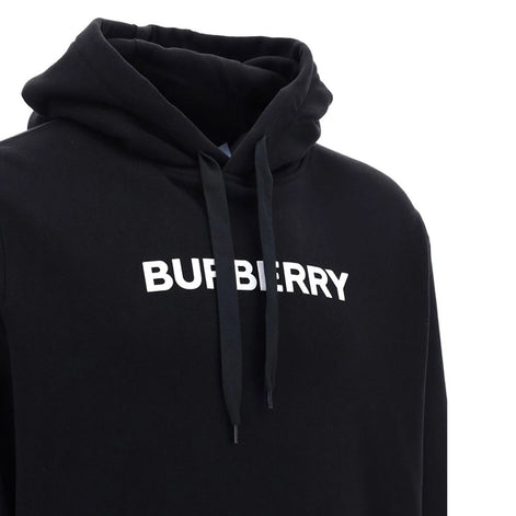 Burberry Black Cotton Sweatshirt