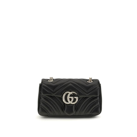 Gucci GG Marmont small Black Lamb Shoulder Bag