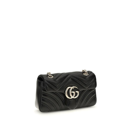 Gucci GG Marmont small Black Lamb Shoulder Bag
