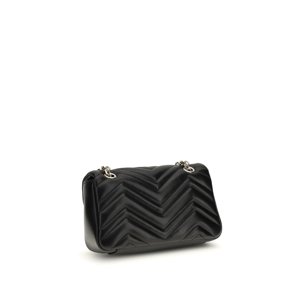 Gucci GG Marmont small Black Lamb Shoulder Bag