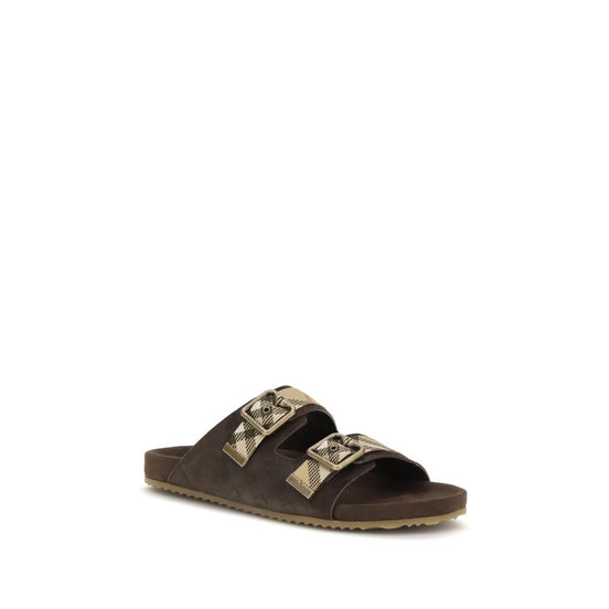 Burberry Brown Polyamide Sandals