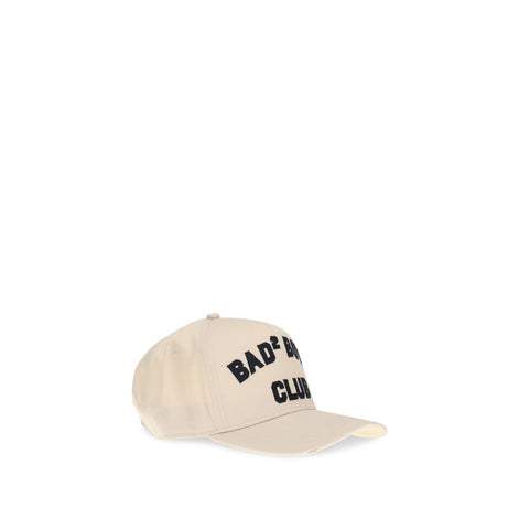 Dsquared² Beige Cotton Cap (Baseball Hat)