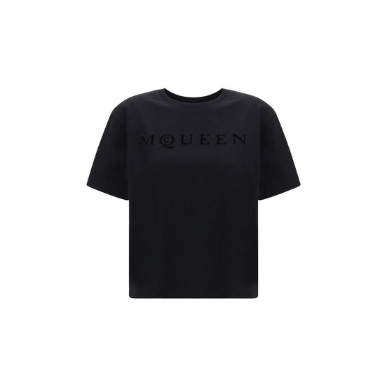 Alexander McQueen Black Cotton T-Shirt