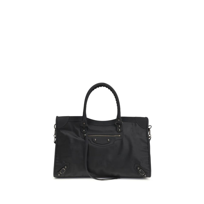 Balenciaga Black Polyamide Handbag