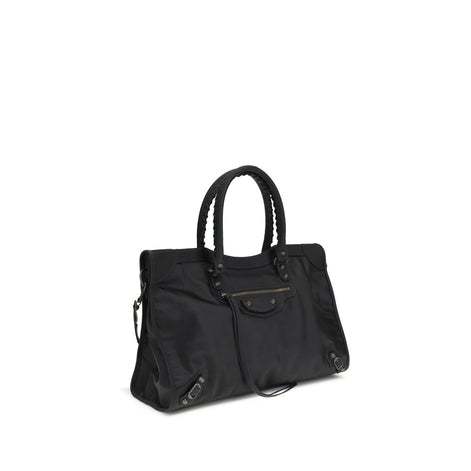 Balenciaga Black Polyamide Handbag