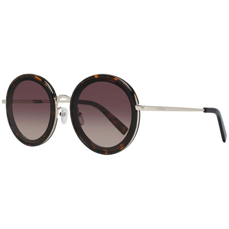 Guess Brown Metal Sunglasses