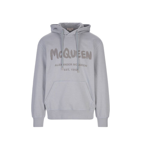 Alexander McQueen Gray Cotton Sweatshirt