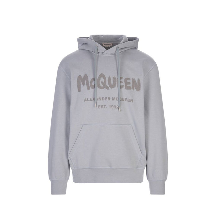 Alexander McQueen Gray Cotton Sweatshirt