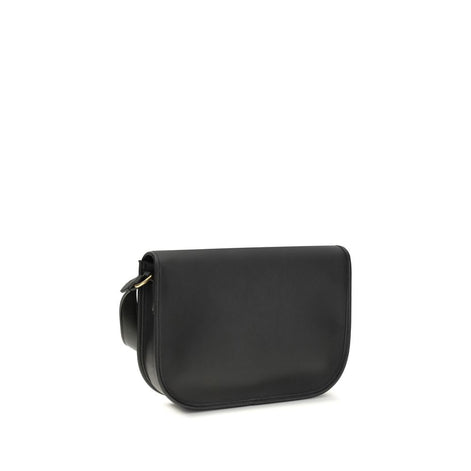 Valentino Garavani Antibes Black Leather Shoulder Bag
