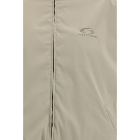 Balenciaga Beige Polyester Shell Jacket