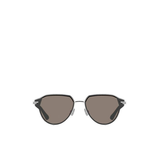 Bottega Veneta Silver Metal Sunglasses
