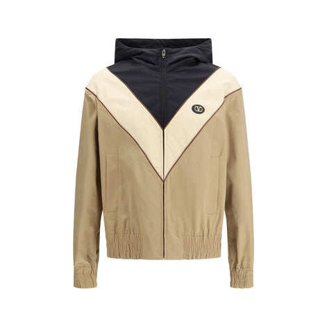 Valentino Multicolor Polyester Shell Jacket