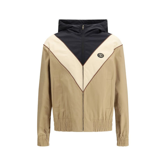 Valentino Multicolor Polyester Shell Jacket