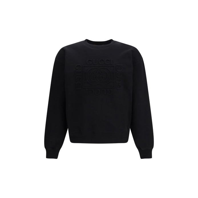 Gucci Black Cotton Sweatshirt