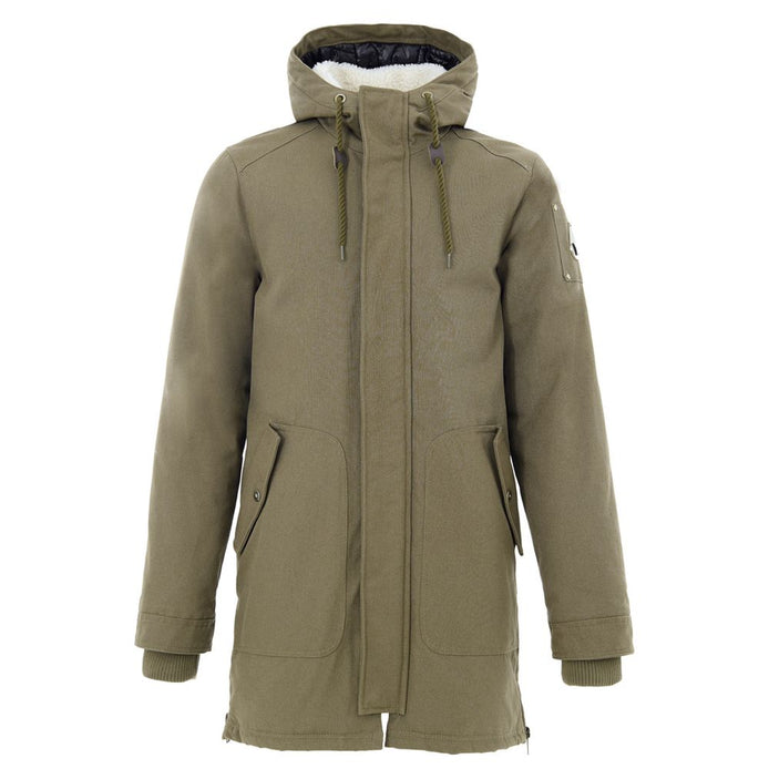 Moose Knuckles Green Cotton Parka