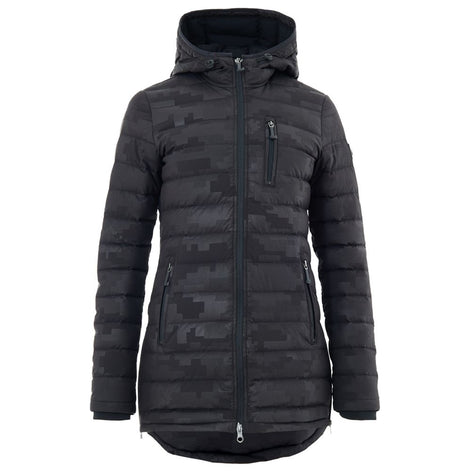 Moose Knuckles Black Nylon Coat