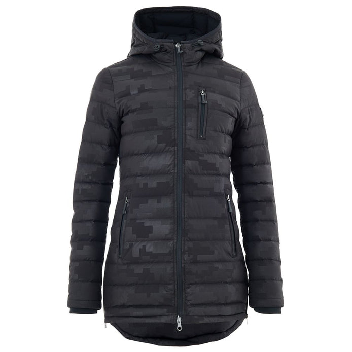Moose Knuckles Black Nylon Coat