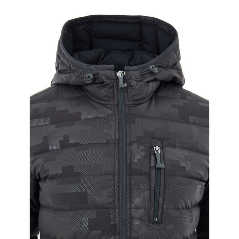 Moose Knuckles Black Nylon Coat
