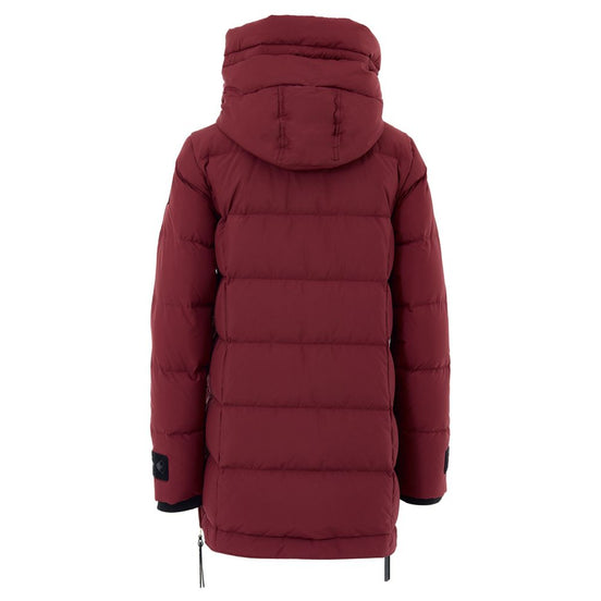 Moose Knuckles Bordeaux Nylon Coat