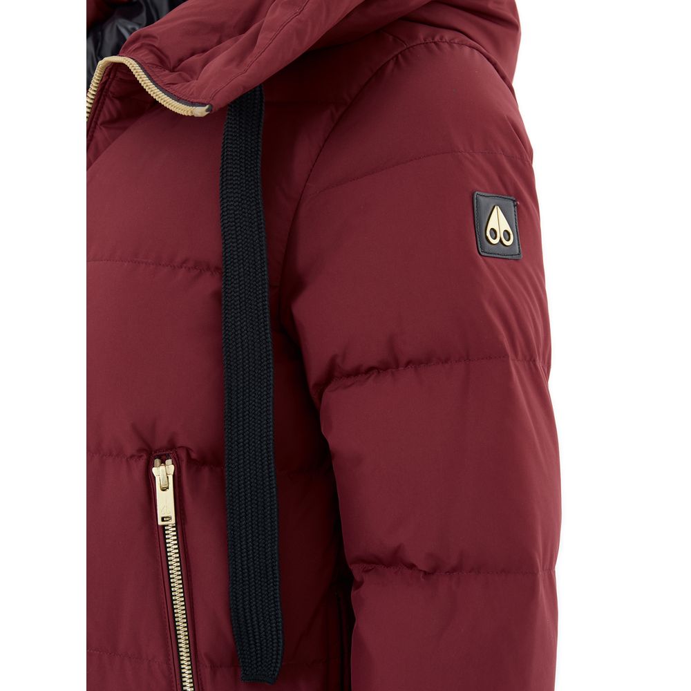 Moose Knuckles Bordeaux Nylon Coat