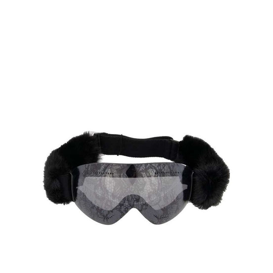 Dolce & Gabbana Black Fur Sunglasses