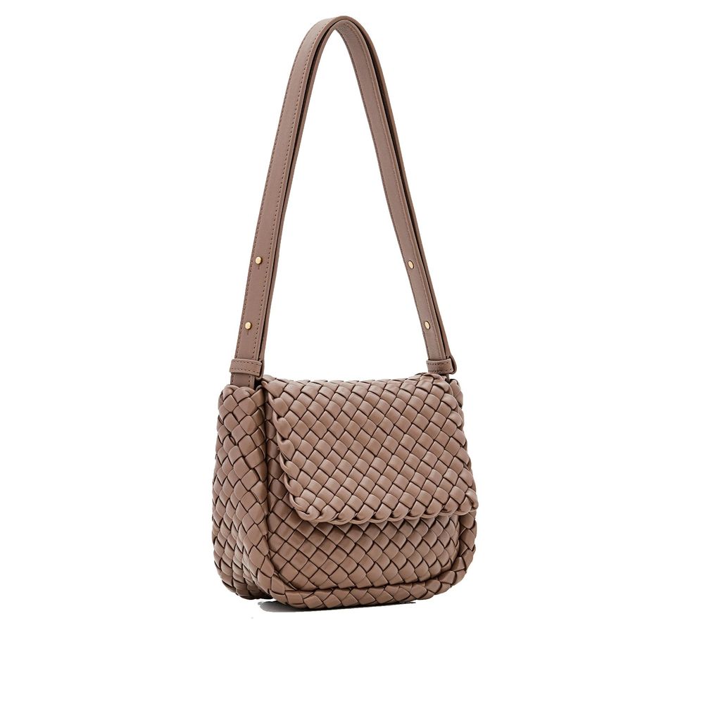 Bottega Veneta Small Cobble Brown Shoulder Bag