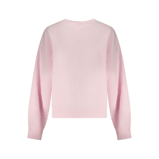 Tommy Hilfiger Pink Cotton Women Sweatshirt
