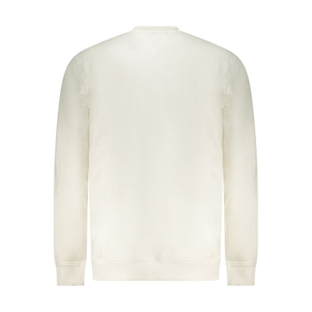 Tommy Hilfiger White Cotton Men's Sweatshirt