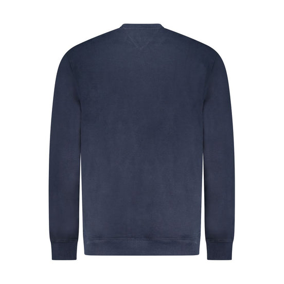 Tommy Hilfiger Blue Cotton Men Sweatshirt