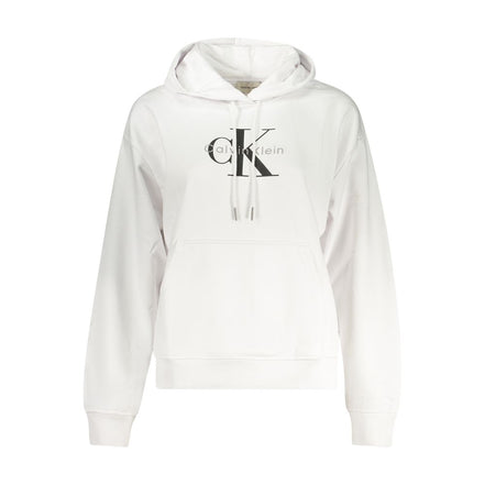 Calvin Klein Bianco Cotton Women Sweatshirt