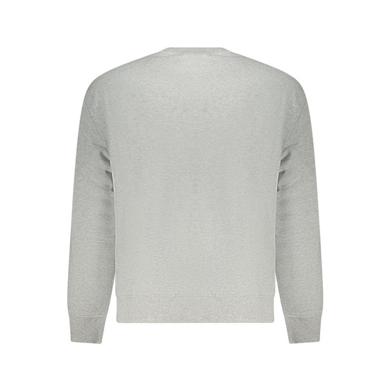 Calvin Klein Gray Cotton Men's Sweatshirt