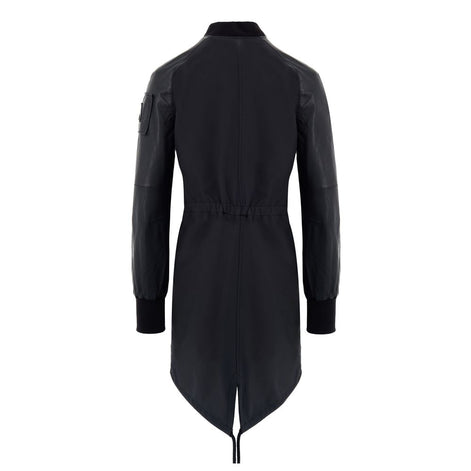 Moose Knuckles Black Cotton Parka