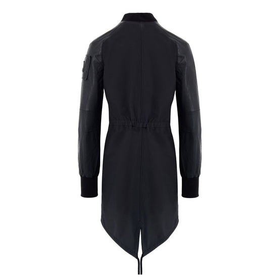 Moose Knuckles Black Cotton Parka