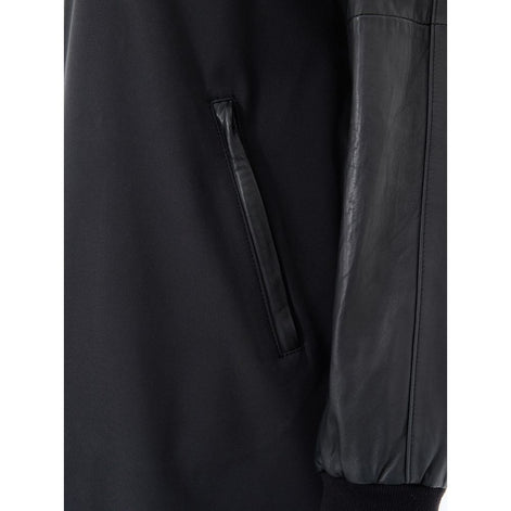 Moose Knuckles Black Cotton Parka